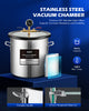 OMT 18.9 L Vacuum Chamber & 3.5 cfm Vacuum Pump Kit for Wood Stabilizing