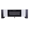 Electric Fireplace w/ TV Stand Unit Cabinet Fire 36inch Heater Flame Living Room