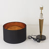Black & Gold Modern Luxury Table Lamp