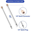 High Pressure 4Wheels Washer Surface Cleaning Machine/Sprayer Gun/Telescopic Rod