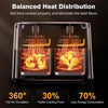 12L Dual Zone Digital Air Fryer Oven Cooker Oil Free Low Fat with 100 Tray Large