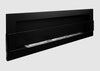BIOFIREPLACE 1200X400 black structural with glass