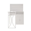 Professional Manicure Table Nail Technician Desk Beauty Salon Station with Shelf