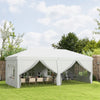 3 x 6m Garden Heavy Duty Gazebo Marquee Party Tent Canopy