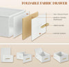 Dressing Table With 5 Drawers LED Mirror Set Makeup Desk Vanity Table Bedroom