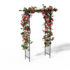 Outdoor Metal Garden Arch Gothic Arbor Garden Trellis For Climbing Plant Growing