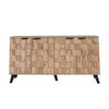 Sideboard with 2 Cupboards, 4 Door Storage Cabinet for Dining Room, Kitchen