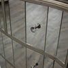 Mirrored Chest of Drawers vintage french crystal silver antique bedroom storage