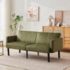 2-3 Seater Convertible Futon Sofa Bed Upholstered Fabric Sleeper Couch