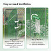 Polytunnel Greenhouse 2x3m - Weatherproof Heavy Duty Walk in Polytunnel Tent 6m²