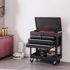 4 Drawer Tool Trolley Cart Rolling Utility Storage Cabinet Garage Workshop