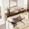 55-Inch Long Console Table Farmhouse Wooden Narrow Entryway Sofa Table for Foyer