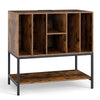 Record Player Stand Turntable Table with Shelves