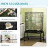 Budgie Cage, Bird Cage w/ Stand, Toys, Accessories, for Canaries, Finches