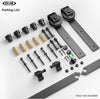 8FT/243cm Sliding Barn Wood Door Hardware Closet Track Kit Single Door Black