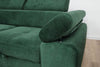 Easy Clean Corner Sofa Bed Velour with Storage Sleep Function New MADRYT MINI