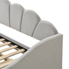 Upholstered Bed 3ft Single Bed Frame 90x190 cm Daybed with Trundle Bed Guest Bed