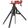 Tripod Pipe Chain Vise Stand Supports 1/8–5 Inch Copper and PVC Pipes Foldable