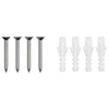 Chimney Extension Silver 35 x 35 x 132 cm Stainless steel