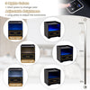 LED Side End Table Storage Nightstand Smart Bedside Table Cabinet Living Room