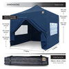 ® Pop Up 3x3m Heavy Duty Waterproof Commercial Grade MarketStall