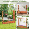 Outdoor Plant Container for Vine Climbing Plants