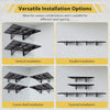 Garage Wall Shelving 2-Pack 2x3ft Storage Rack Wall Mounted Floating Shelves