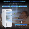 7L Air Cooler Fan 3 In 1 Portable Cooling Conditioner Unit Timer Remote 7H Timer