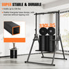 8Levels Adjustable Foldable Power Tower Station Pull Up Bar for Home Gym Workout