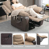 Power Lift Riser Recliner Chair with High Back, Remote, Brown