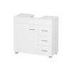 Under Sink Cabinet Bathroom Basin Unit Cupboard Storage Furniture & Shelf White