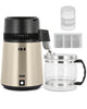 CO-Z 4L 750W Water Distiller Machine Stainless Steel Purifier Distilling Golden