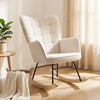 Nursing Rocking Chair Nursery Glider Rocker Armchair for Living Room Refurbished