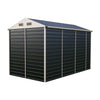 Garden Shed Steel Apex /Pent Tool Equipment Organize with Vents Door Anthracite