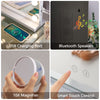 Bluetooth Hollywood Light Up Vanity Mirror with Lights Tabletop Wall LED Mirror