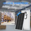 120W Mono Solar Panel kit 12V for Off Grid RV Caravan boat shed Trailer Van