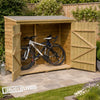 6x3 WOODEN GARDEN BIKE STORE OUTDOOR PENT BICYCLE SHED TOOL WALLSTORE STORAGE