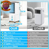 4 In 1 Portable Air Cooler 14L Evaporative Cooling Fan Remote Control 60W