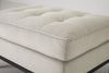 Swyft Model 02 Ottoman Bone Velvet RRP £499