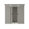 4x6 FT Garden Shed Glitter Storage Shed Waterproof with Foundation Kit and Vents