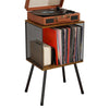 Record Player Stand Vinyl Record Storage Table for Office Bedroom Indoor