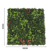 Fake Plant Tiles Wall Panel Artificial Grass ExLarge Foliage Hedge Mat DIY Decor