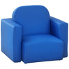 2 in 1 Kids Sofa Set Table and Chair Set Toddler Armchair Seat
