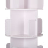 5 Tier Bookcase 360° Rotating Bookshelf Display Stackable Shelf Home Office Gift