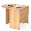 Folding Multifunction Table Drop Leaf Extendable Dining Table-Natural