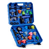 OMT 31Pcs Radiator Pressure Tester Coolant Vacuum Purge Refill With 23 Adapters