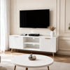 Large TV Stand 120cm Wide Flatscreen TV Cabinet with Storage for Living Room