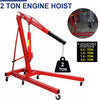 2 Ton Hydraulic Folding Engine Crane Hoist Lift Stand Lifting Garage Workshop UK