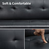 Sofa Bed Faux Leather Sofa Bed Recliner 3 Seater Luxury/Budget Modest