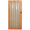 6/10mm Kitchen Bathroom PVC Concertina Accordion Door Bi Folding Sliding Panels